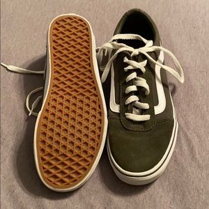 green vans sneakers